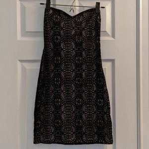 NWT Urban Outfitters Sparkle Fade Lace Dress XS